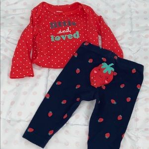 Baby girl winter outfit